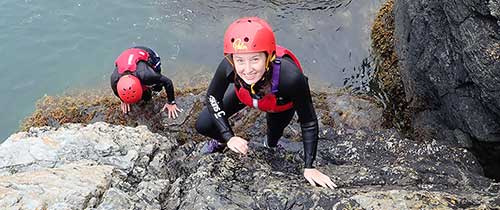 Coasteering Wales