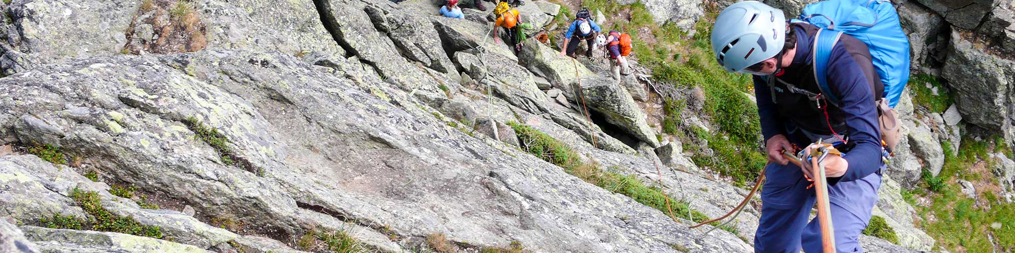 gorge-walking