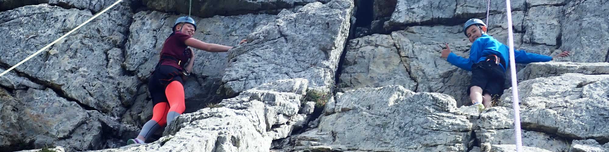 gorge-walking