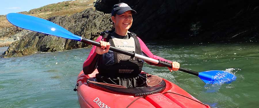 Kayaking Anglesey