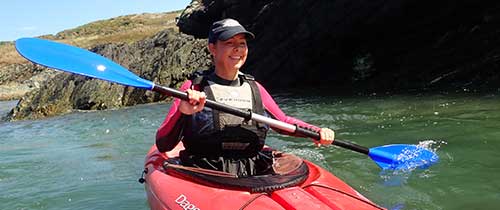 Kayaking Wales