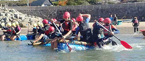 Raft building